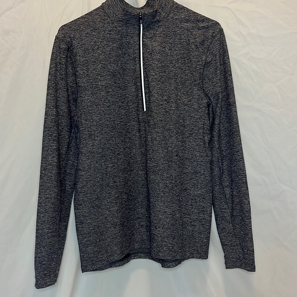 Lululemon Athletica, Men’s Surge Warm Half-Zip, Size Small, Dark Gray